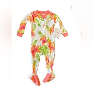 NWT girl 3-6month footie sleeper